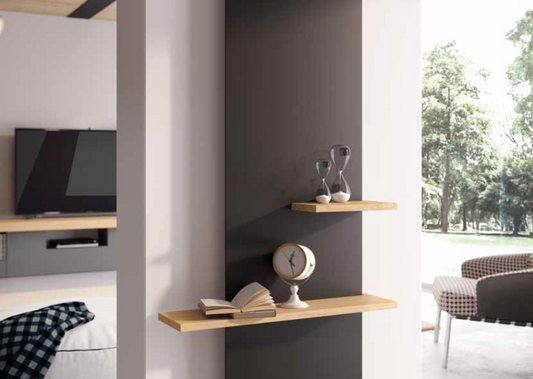 Lynea Vertical Wood Shelves KIT for Frame