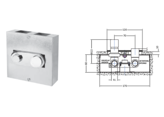 Manual Wall-Fit Valve with Thermostatic Option